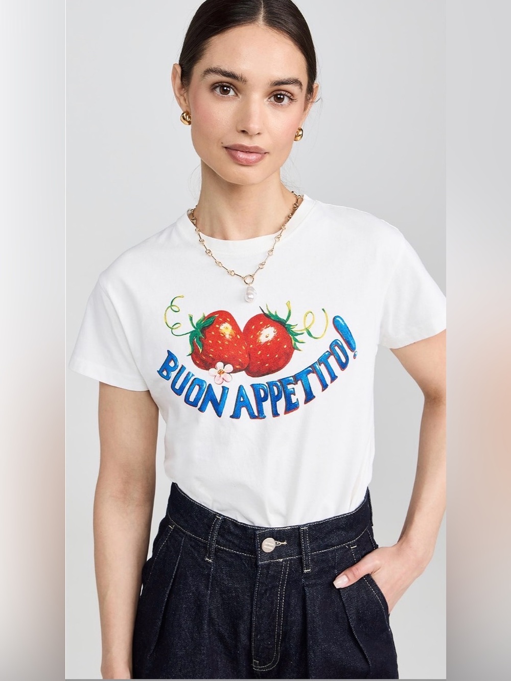 Damson Madder Buon Appetito Shrunken Tee